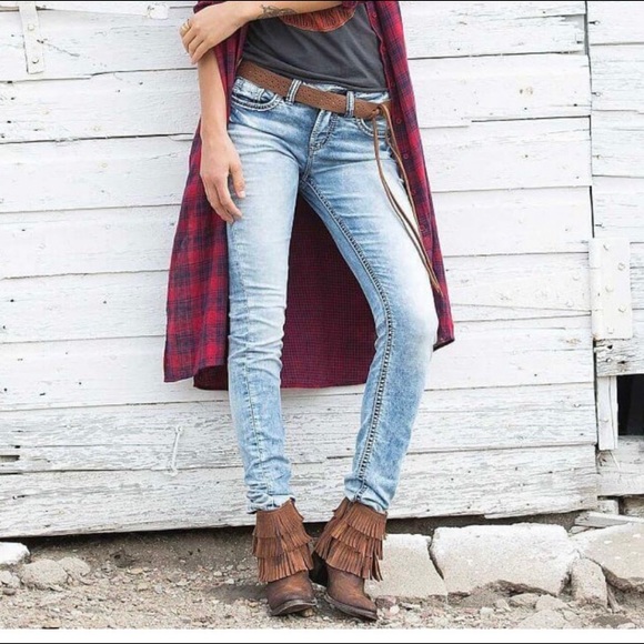 FREEBIRD GENUINE LEATHER FRINGE BOOTS….Amazing Boots! 🌺 EUC! - Picture 2 of 16